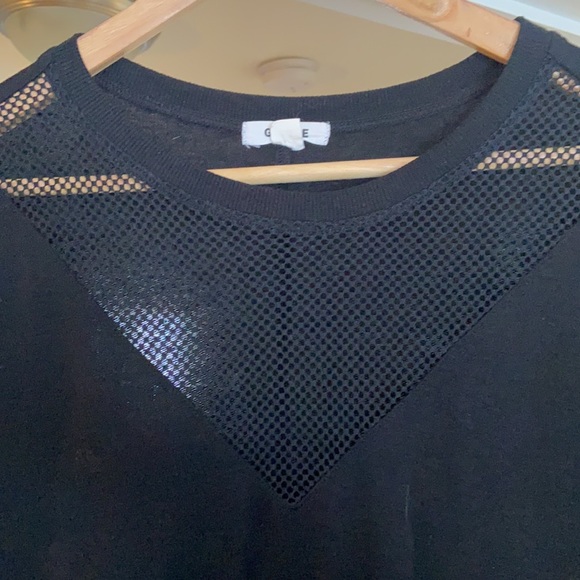 Black, loose fitting T-shirt Dress - Picture 2 of 6